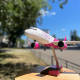 Модель самолета Airbus А320 Wizz Air (1:180) со звуковой LED-подсветкой