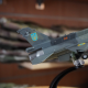 Металлическая модель самолета истребителя F-16D в масштабе 1:72