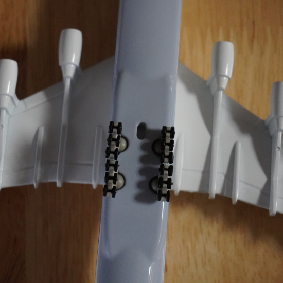 Модель літака МРІЯ - Ан 225 , масштаб: 1:400