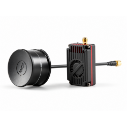 RUSHFPV 1.3G 4W VTX V2 video transmitter with RHCP antenna, 16 channels