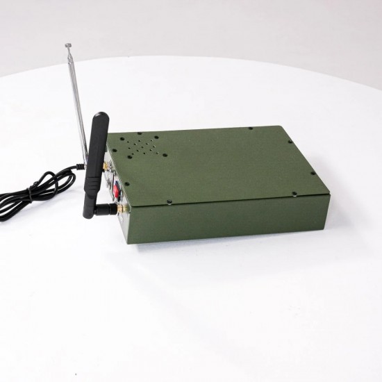 PES drone detector with remote control and web interface.