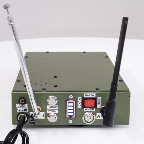 PES drone detector with remote control and web interface. PES drone detector with remote control and web interface.