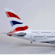 Модель літака Airbus A380 British Airways (1:160) зі звуковою LED-підсвіткою