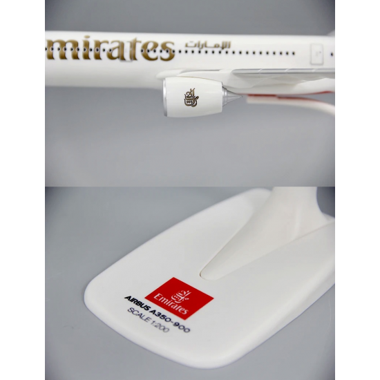Модель літака AIRBUS A350-900 UAE Emirates 1:200