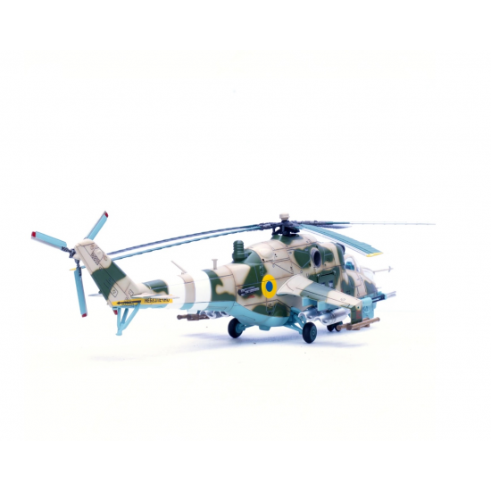 Модель вертольота Мі-24П Повітряних Сил України масштаб 1:72