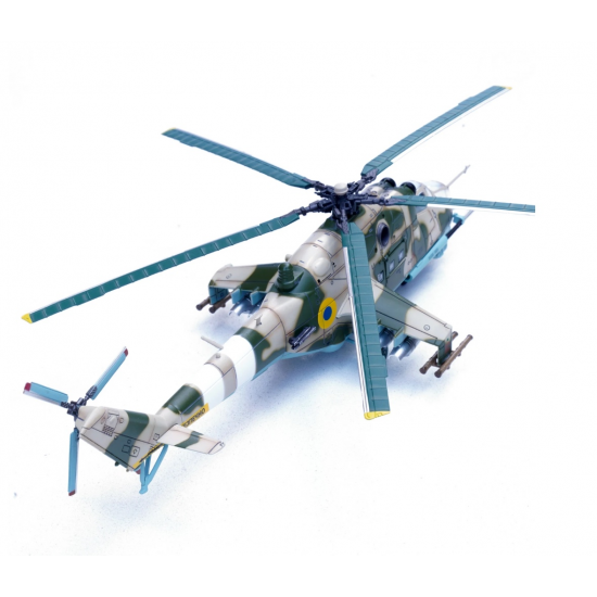 Модель вертольота Мі-24П Повітряних Сил України масштаб 1:72