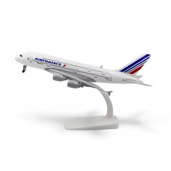 Металева модель літака Airbus A380 AIR France масштаб 1:400