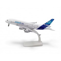 Металева модель літака Airbus A380-01 масштаб 1:400