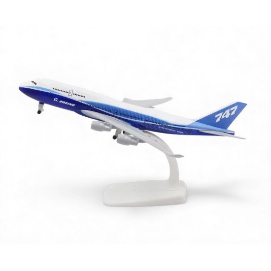 Металева модель літака Boeing 747-01 масштаб 1:400