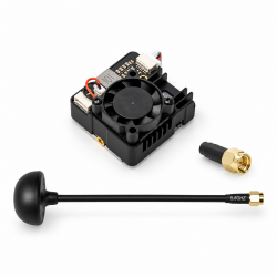 SKYZONE VT6550 6.5G 4W VTX video transmitter, 32 channels with antenna