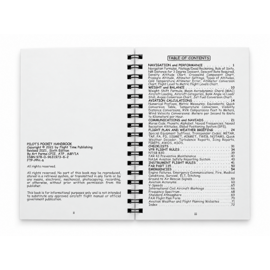 Aviation Book: PILOTS POCKET HANDBOOK