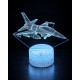 3D LED світильник-нічник Винищувач F-16 3D LED світильник-нічник Винищувач F-16