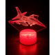 3D LED світильник-нічник Винищувач F-16 3D LED світильник-нічник Винищувач F-16