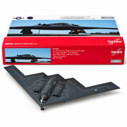 Metal model of the American strategic bomber Herpa  B-2A Spirit - scale 1:200