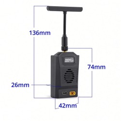 Передатчик (TX) RadioMaster Ranger Nano 2.4GHz ELRS Передатчик (TX) RadioMaster Ranger Nano 2.4GHz ELRS