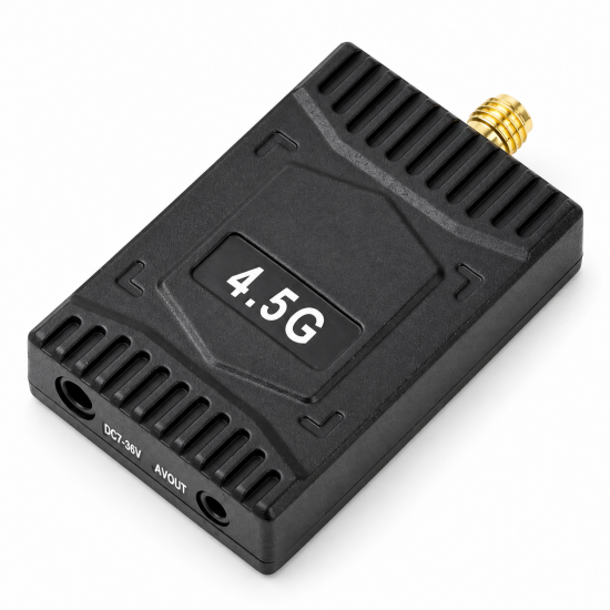 Видеоприёмник VRX 4.5G 2.5W 8 каналов 30 км FPV