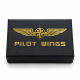 Авиационный значок PILOT WINGS gold 5 см