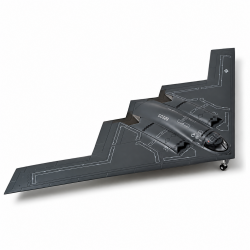 Metal model of the American strategic bomber Herpa B-2A Spirit - scale 1:200 Metal model of the American strategic bomber Herpa B-2A Spirit - scale 1:200