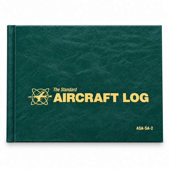 ASA Standard Aircraft Logbook — твёрдый переплёт