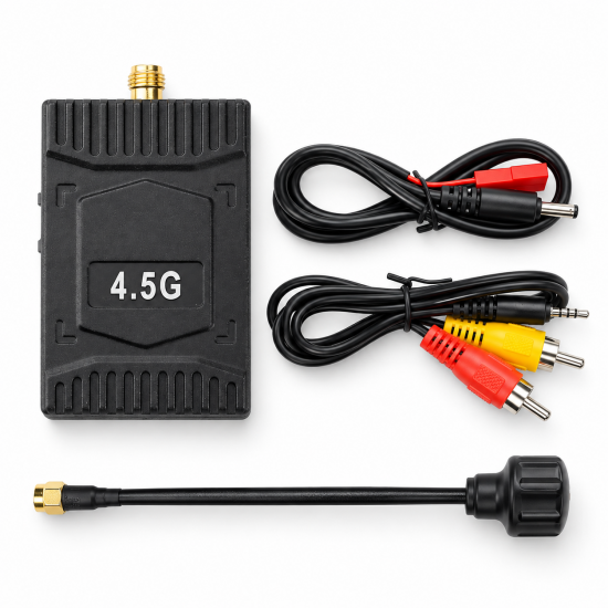 Видеоприёмник VRX 4.5G 2.5W 8 каналов 30 км FPV