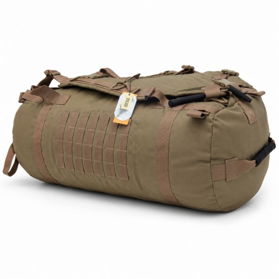 Баул тактичний 100 л OBERIG (Cordura 1000D), койот