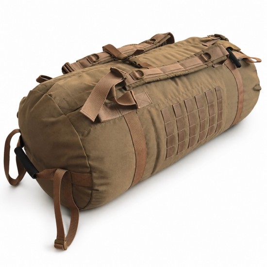 Баул тактичний 100 л OBERIG (Cordura 1000D), койот