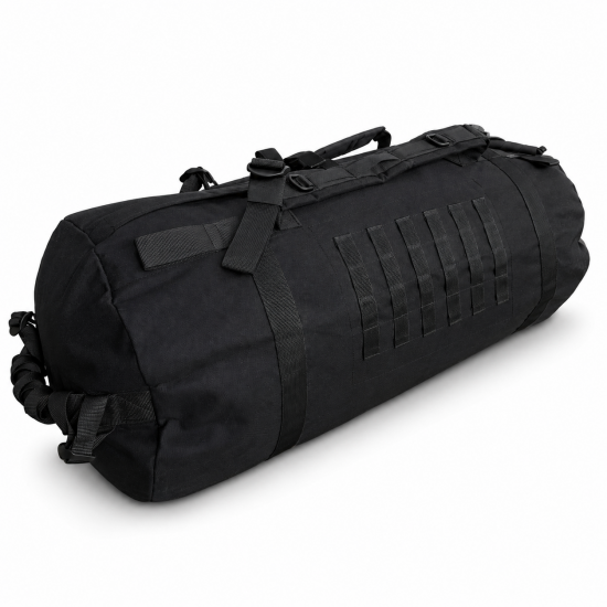 Тактичний баул 100 л OBERIG (Cordura 1000D), чорний