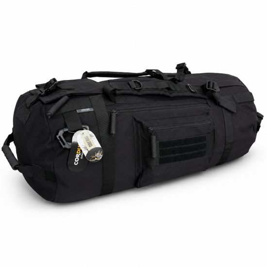 Тактичний баул 100 л OBERIG (Cordura 1000D), чорний