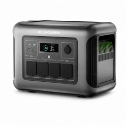 Зарядна станція ALLPOWERS R1500 Lite 1600W, 1056Wh, LiFePO4, UPS, Wi‑Fi/Bluetooth