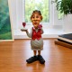 Figurine “Flight Attendant with a Glass”
