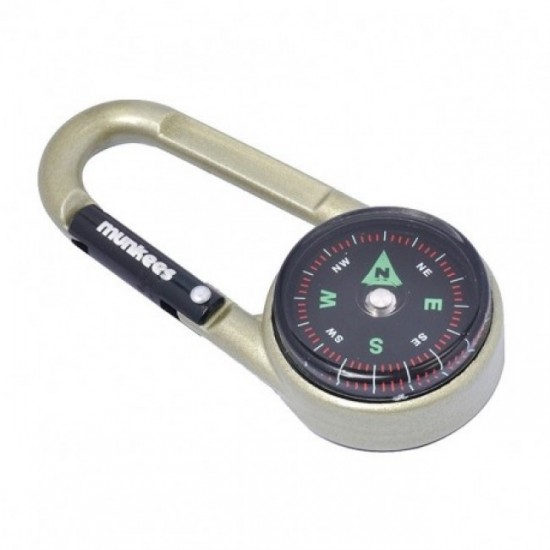 Карабин авиационный Munkees Compass with Thermometer 3135