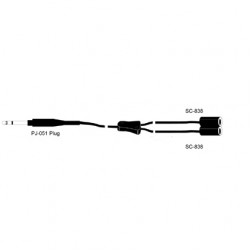 Y-Cord Adapter David Clark  Y-Cord Adapter David Clark