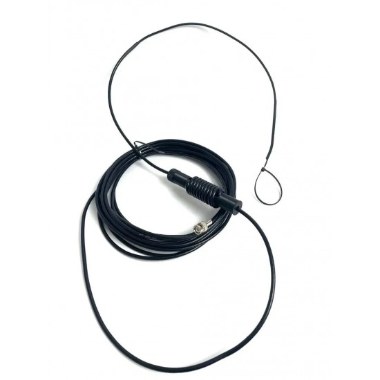 External VHF Antenna Flower Pot 136–174 MHz for Motorola Radios (BNC + R7A)