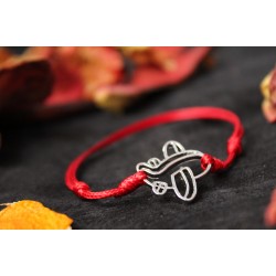 Браслет ручной работы Детский самолет