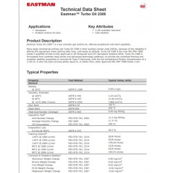Масло для газотурбинных двигателей Eastman Turbo Oil 2389  Масло для газотурбинных двигателей Eastman Turbo Oil 2389