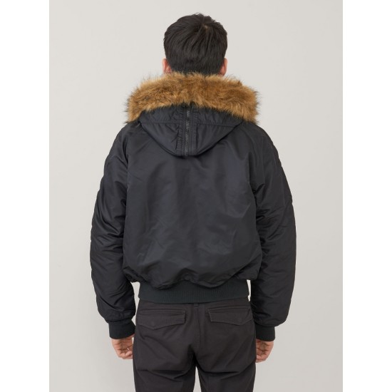Куртка авиационная N-2B Cold Weather Jacket мужская черная