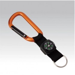 Карабин авиационный Munkees 8 mm with Strap, Compass, Keyring 3228 Карабин авиационный Munkees 8 mm with Strap, Compass, Keyring 3228
