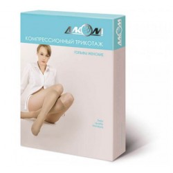 Компрессионные женские гольфы АЛКОМ  ІІ класс компрессии 