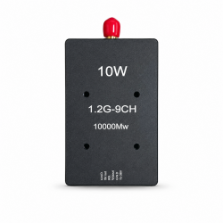 Відеопередавач FPV 1.2GHz 10W (10000mW) VTX, 9 каналів