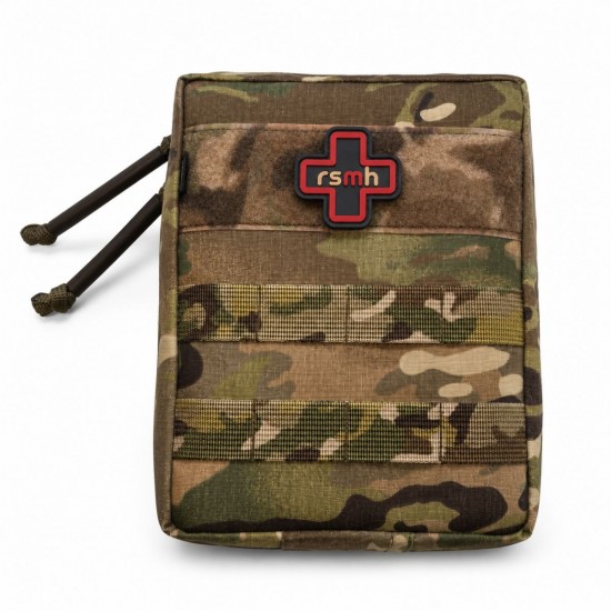 Fully Equipped IFAK Pouch “Wolverine” with One Tourniquet, Extended Kit, Multicam