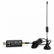 Радіоприймач SDR V4 500кГц-1.76ГГц RTL2832U R828D з антеною
