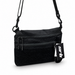 Тактична сумка через плече SRB Slim Cordura USA, розмір S (Мала) Чорна