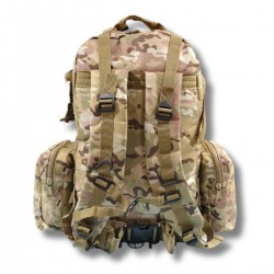 Tactical backpack with three pouches 50 liters, multicam Tactical backpack with three pouches 50 liters, multicam