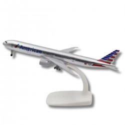 Металлическая модель самолета Boeing 777-300 American Airlines, масштаб:1:400 Металлическая модель самолета Boeing 777-300 American Airlines, масштаб:1:400