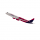 Модель літака Airbus A321 Wizz Air