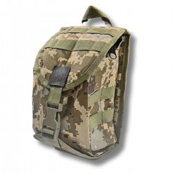Tactical summary for a first aid kit with a detachable back Tactical summary for a first aid kit with a detachable back