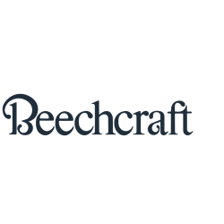 Наклейка виниловая Beechcraft (10х34см) Черная Наклейка виниловая Beechcraft (10х34см) Черная