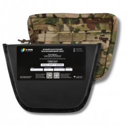 Напашник под треугольный баллистический пакет U-WIN Cordura 1000 Мультикам Напашник под треугольный баллистический пакет U-WIN Cordura 1000 Мультикам