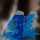Metal Model of Su-27 Fighter Jet, Ukrainian Air Force (1:72)