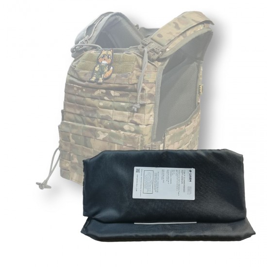 A set of ballistic bags 13*30 cm for plate carriers UMA fast drop